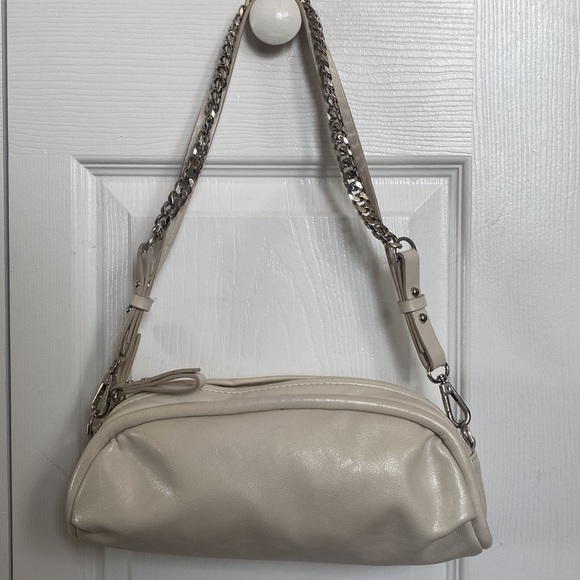 Zara off-white baguette bag - Picture 2 of 5